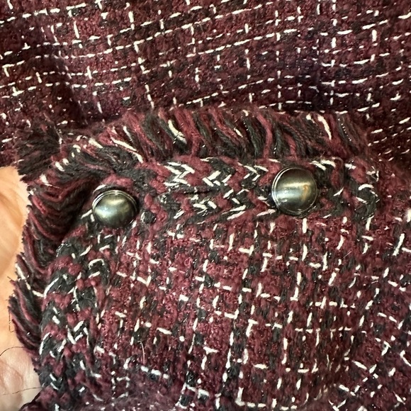 White House Black Market Tweed Blazer Jacket. Size 0. EUC. - Picture 7 of 8